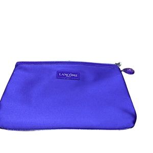 Lancome Make-Up Bag Purple w/ Gems accents New Without Tag